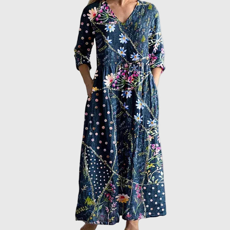 Column | Elegant Grace Maxi Dress — view 2
