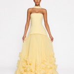 Rosette Gown Maxi — view 9
