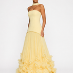 Rosette Gown Maxi — view 10