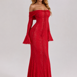 Ethereal Lace Gown Maxi — view 6