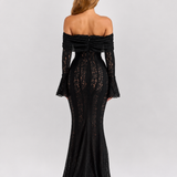 Ethereal Lace Gown Maxi — view 5