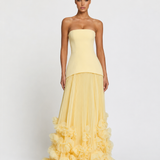 Rosette Gown Maxi — view 2