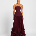 Rosette Gown Maxi