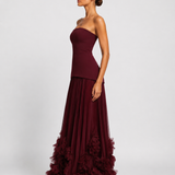 Rosette Gown Maxi — view 6