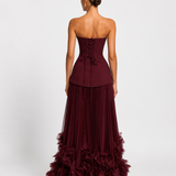 Rosette Gown Maxi — view 4