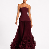 Rosette Gown Maxi — view 7