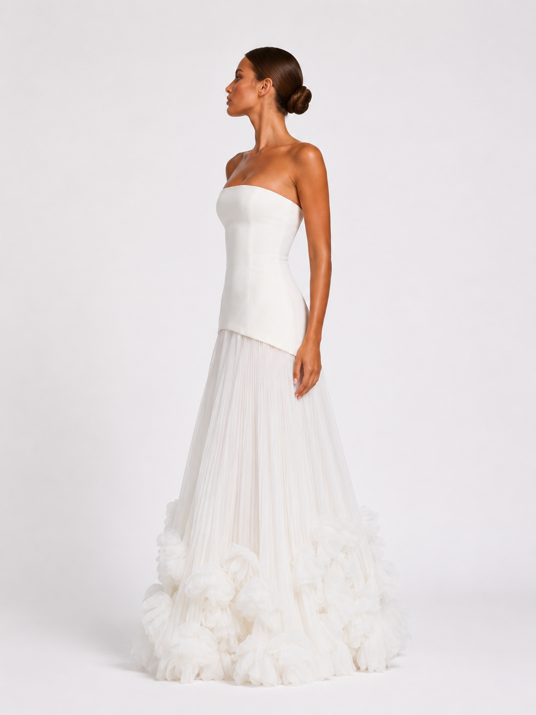 Rosette Gown Maxi — view 14