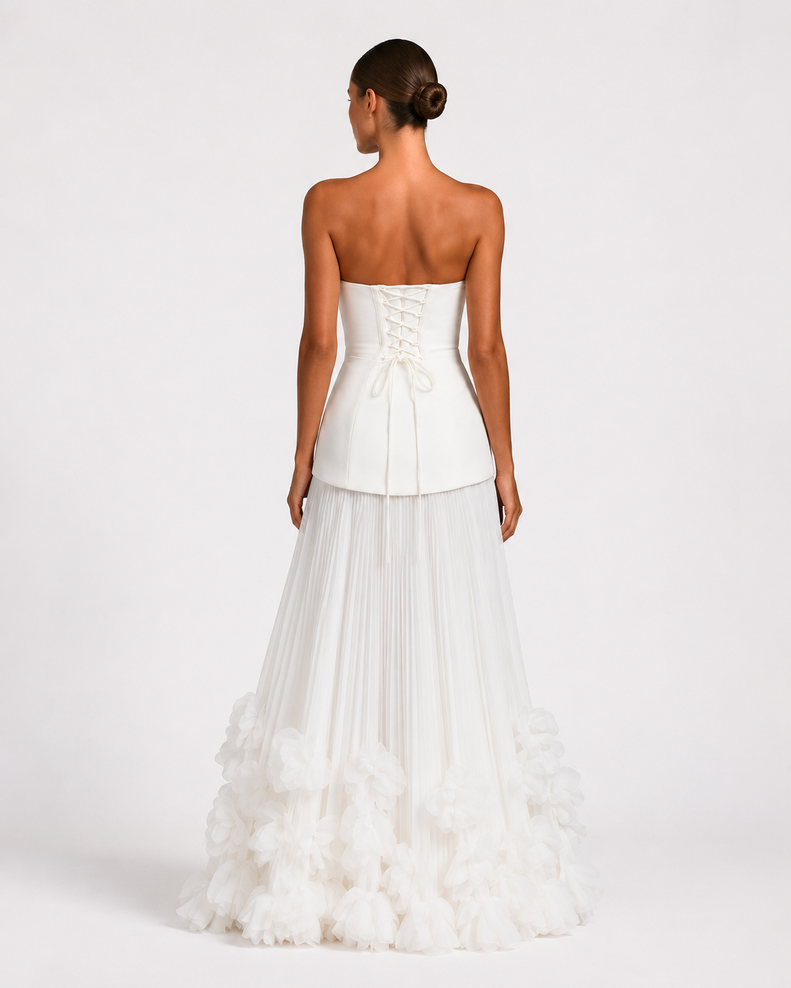 Rosette Gown Maxi — view 12