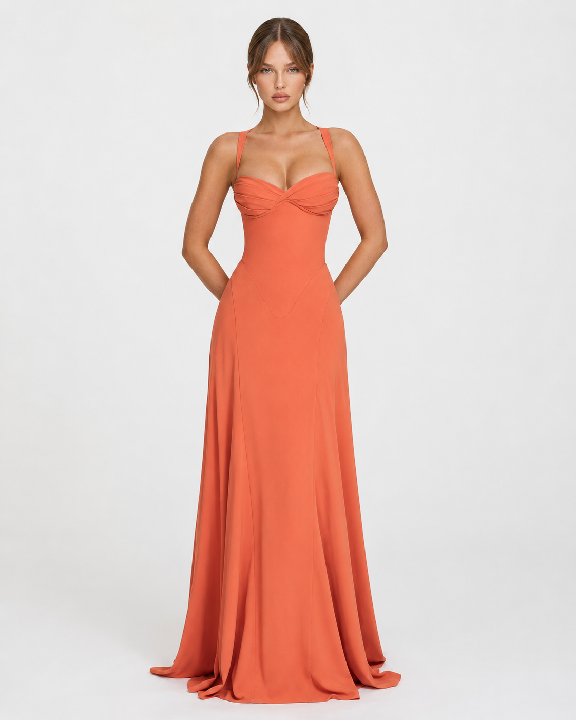 Golden Hour Corset Maxi — view 3