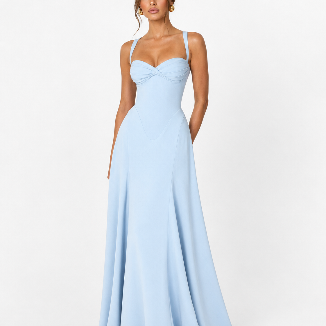 Golden Hour Corset Maxi — view 2