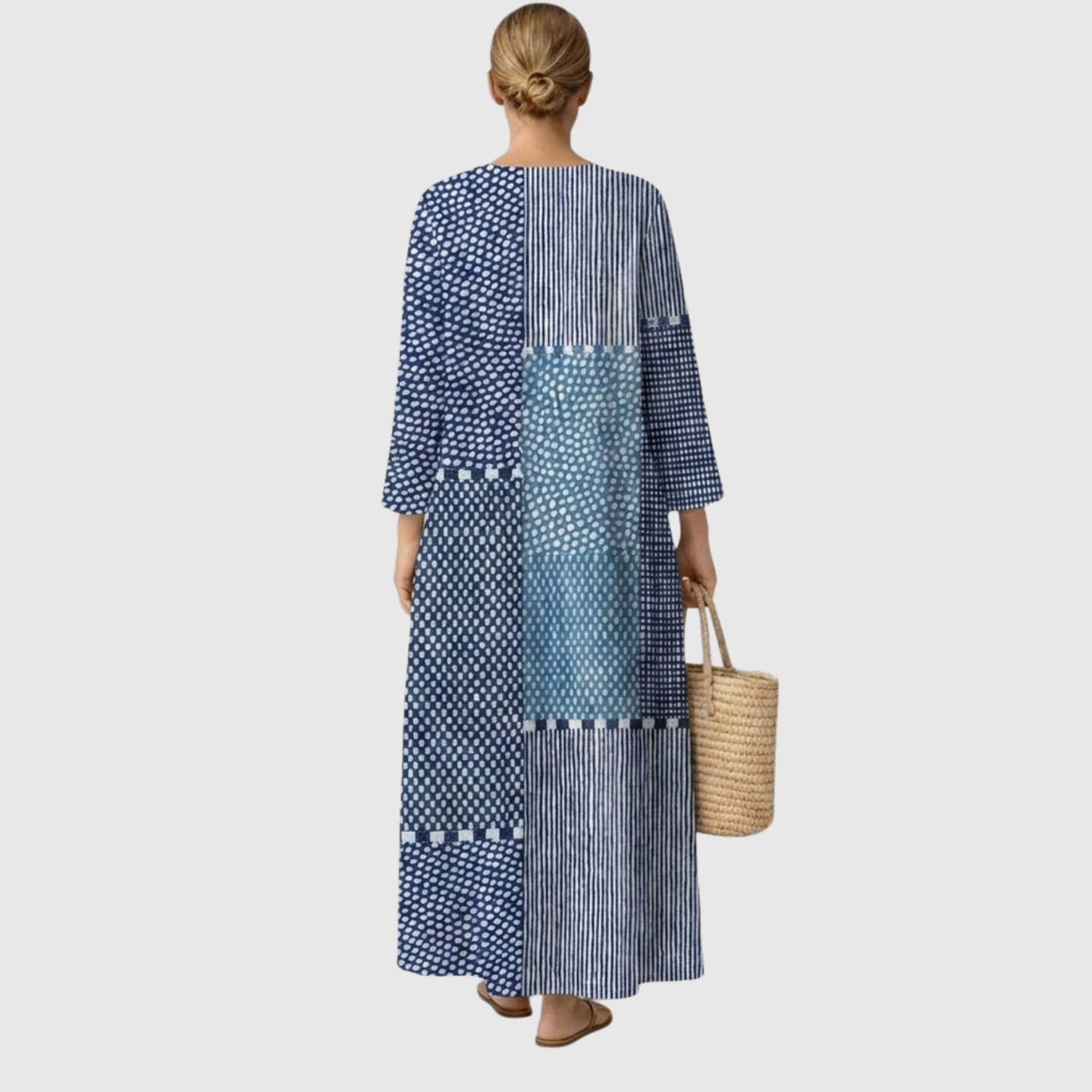 Marina – Lightweight Floral Dress — view 3