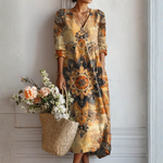 Diana | Floral Dress of Natural Elegance