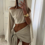 Ainsley - Linen Sarong Set — view 2