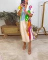 Rianna - Abstract Print Dress — view 2