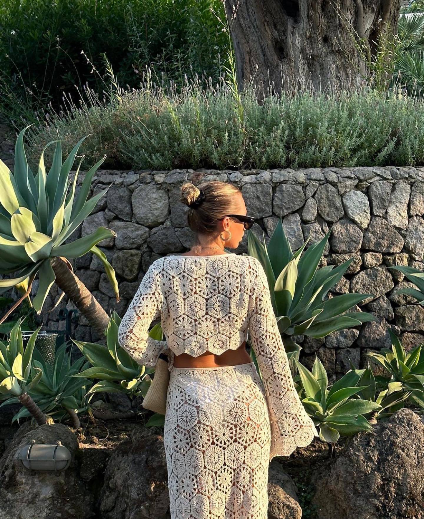 Aubriella - Long Sleeve Wrap Set — view 8