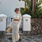 Aubriella - Long Sleeve Wrap Set — view 6