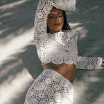 Aubriella - Long Sleeve Wrap Set — view 3