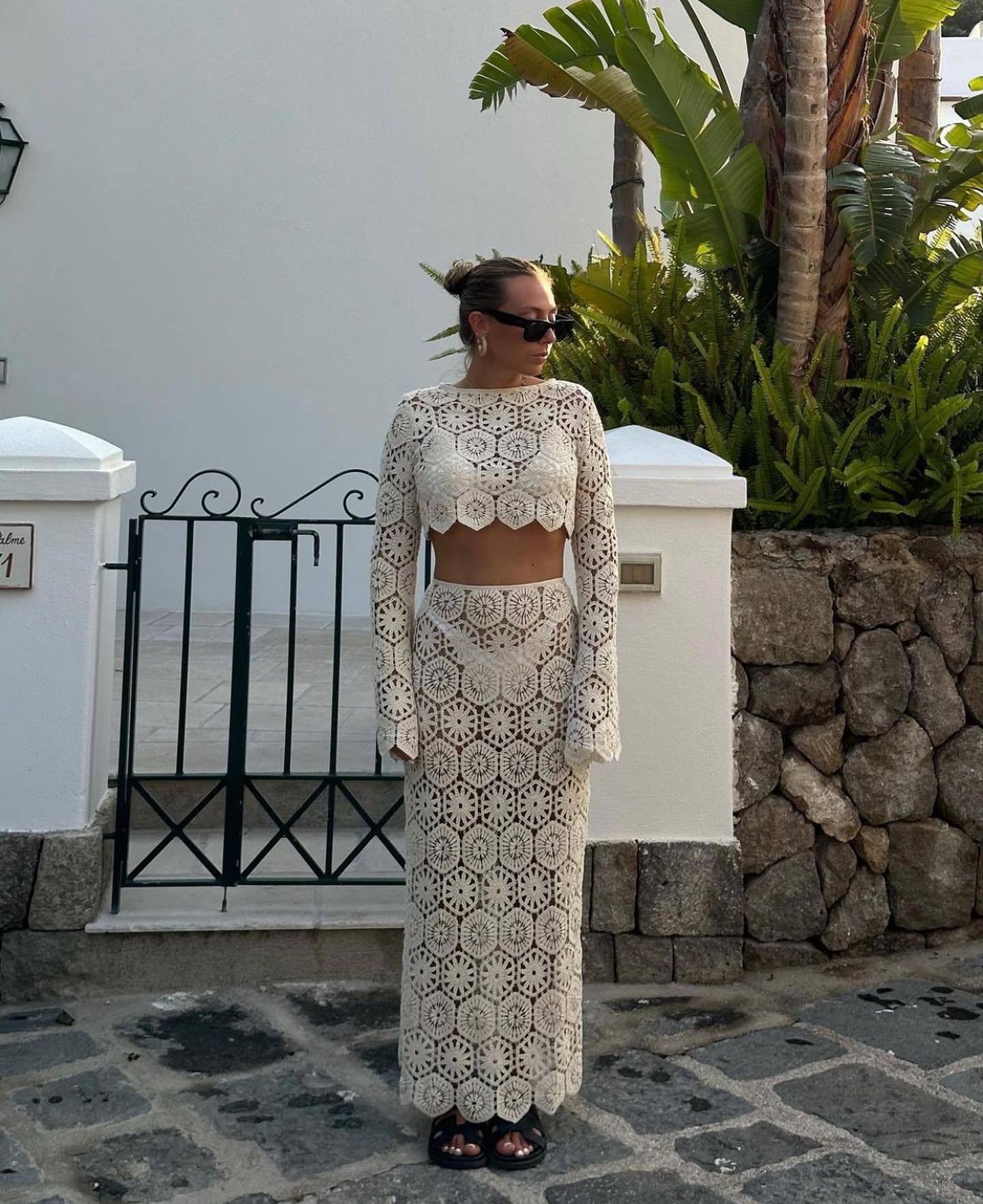 Aubriella - Long Sleeve Wrap Set — view 5