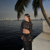 Aubriella - Long Sleeve Wrap Set — view 9