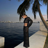 Aubriella - Long Sleeve Wrap Set — view 11