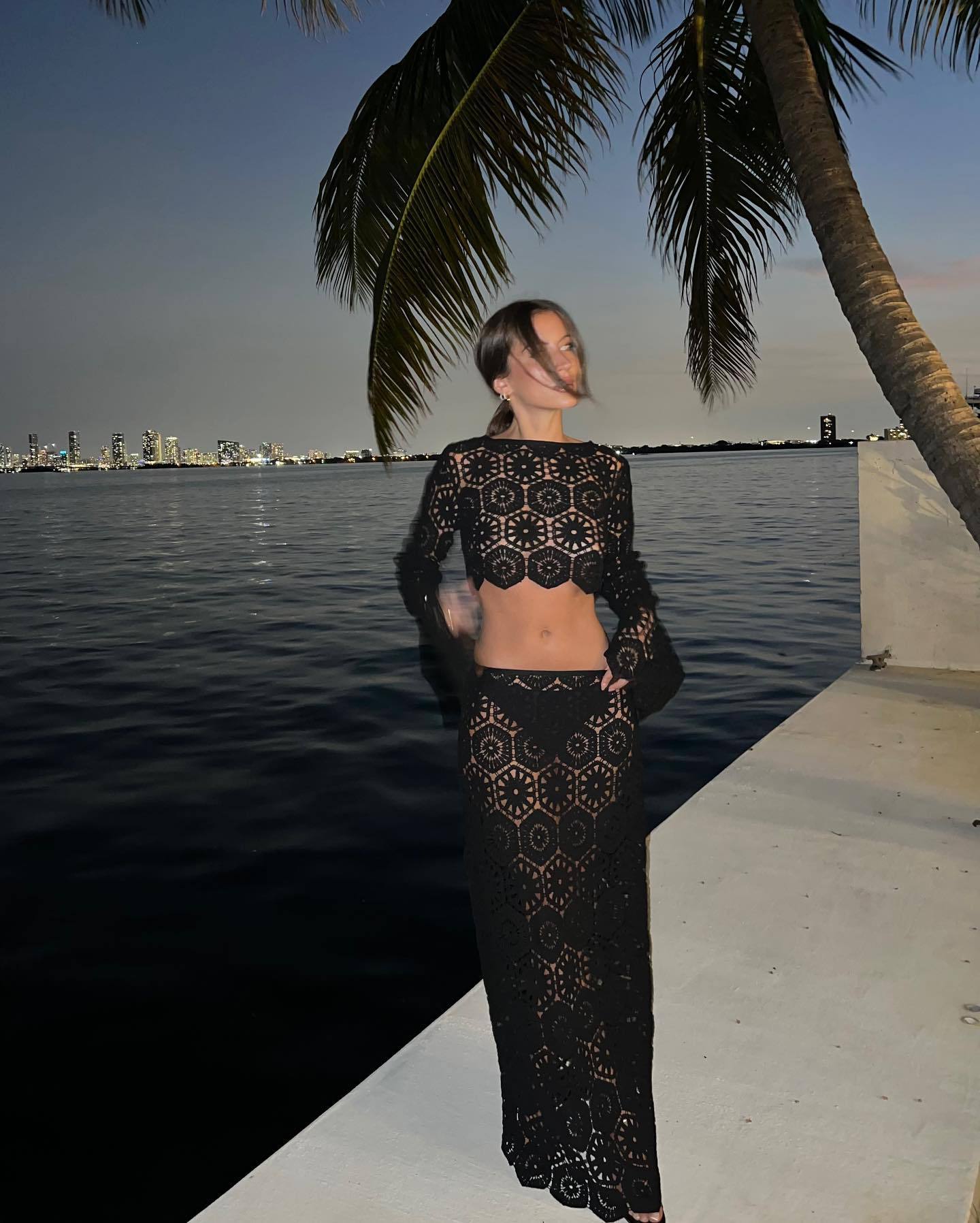 Aubriella - Long Sleeve Wrap Set — view 10