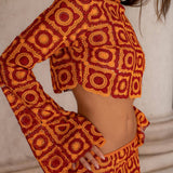 Kamryn - Wrap Set with Long Sleeves
