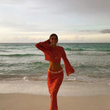 Kamryn - Wrap Set with Long Sleeves — view 5
