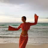 Kamryn - Wrap Set with Long Sleeves — view 6