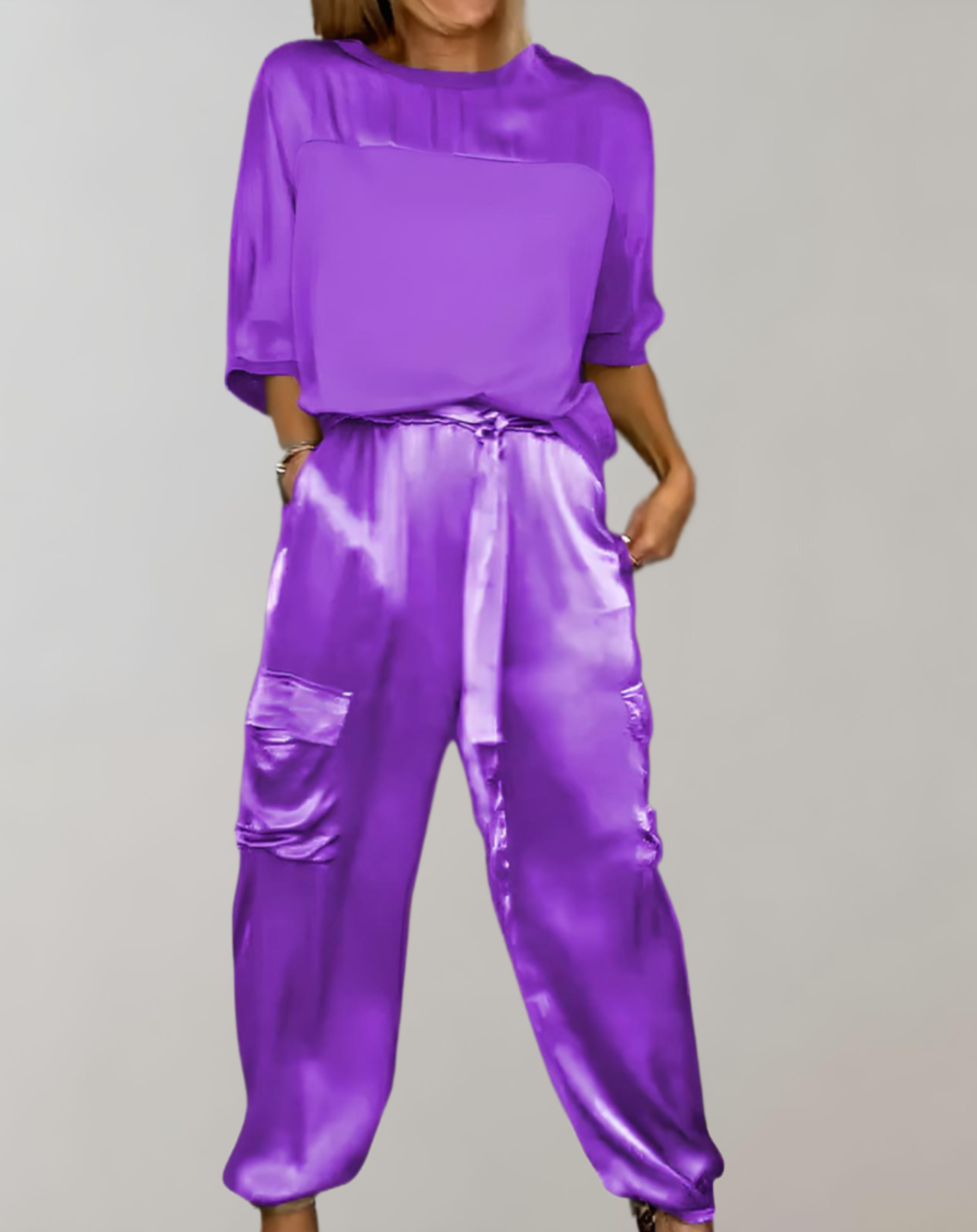 Finley - Silk Cargo Lounge Set — view 2