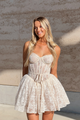 Indigo - Lace Mini Dress
