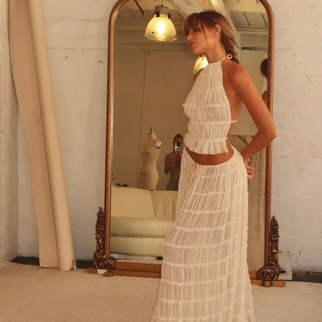 Beatrice - Boho Set with Ruffles