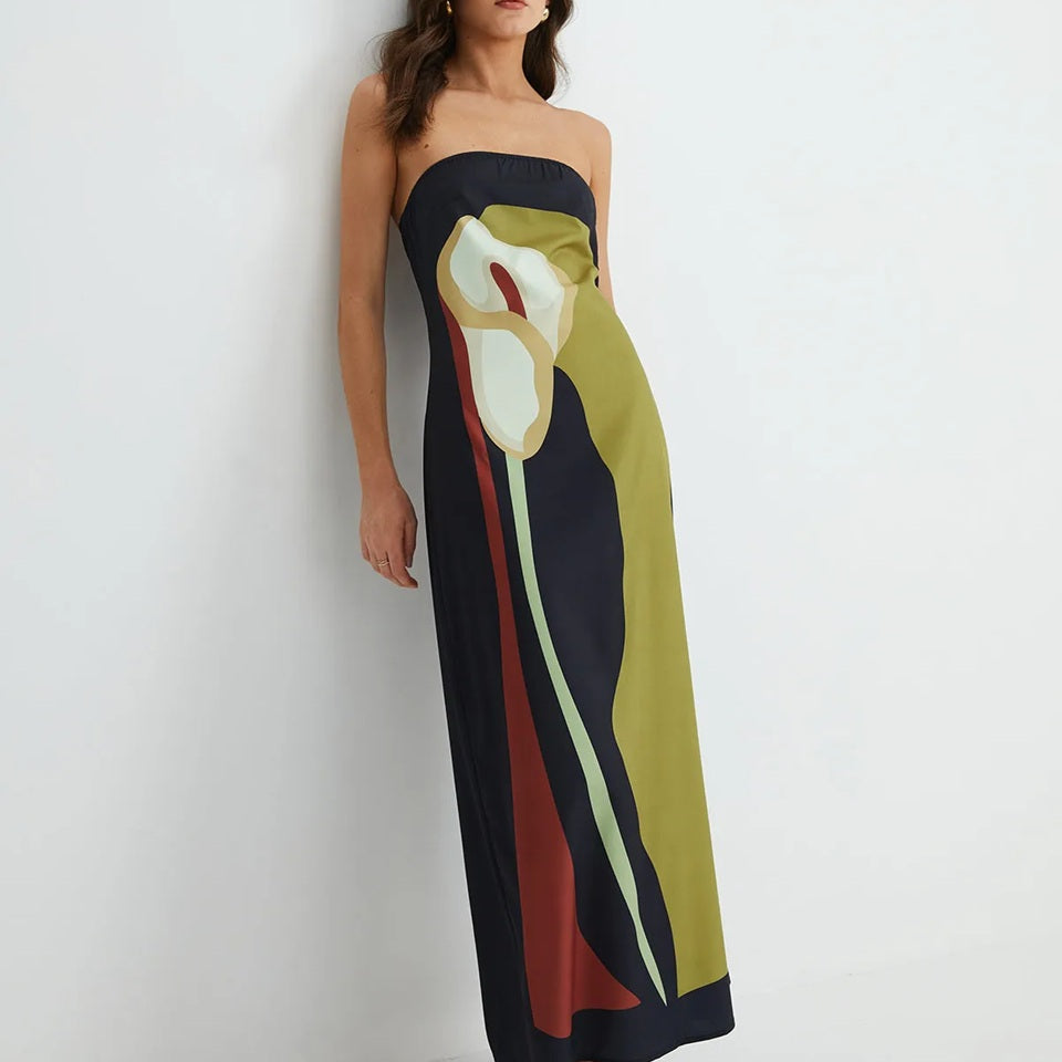 Harper - Strapless Maxi Dress