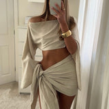 Ainsley - Linen Sarong Set — view 5