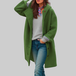 Freja | Comfortable Medium-Length Everyday Coat — view 2