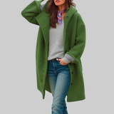 Freja | Comfortable Medium-Length Everyday Coat — view 2