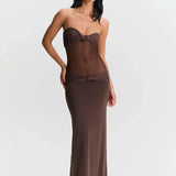 Zola - Maxi Dress with Detachable Straps — view 8