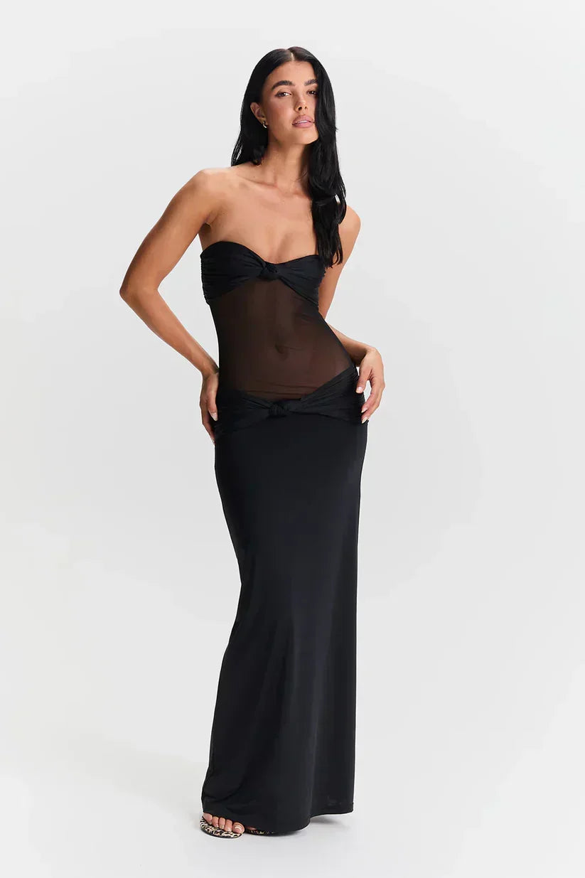 Zola - Maxi Dress with Detachable Straps — view 11