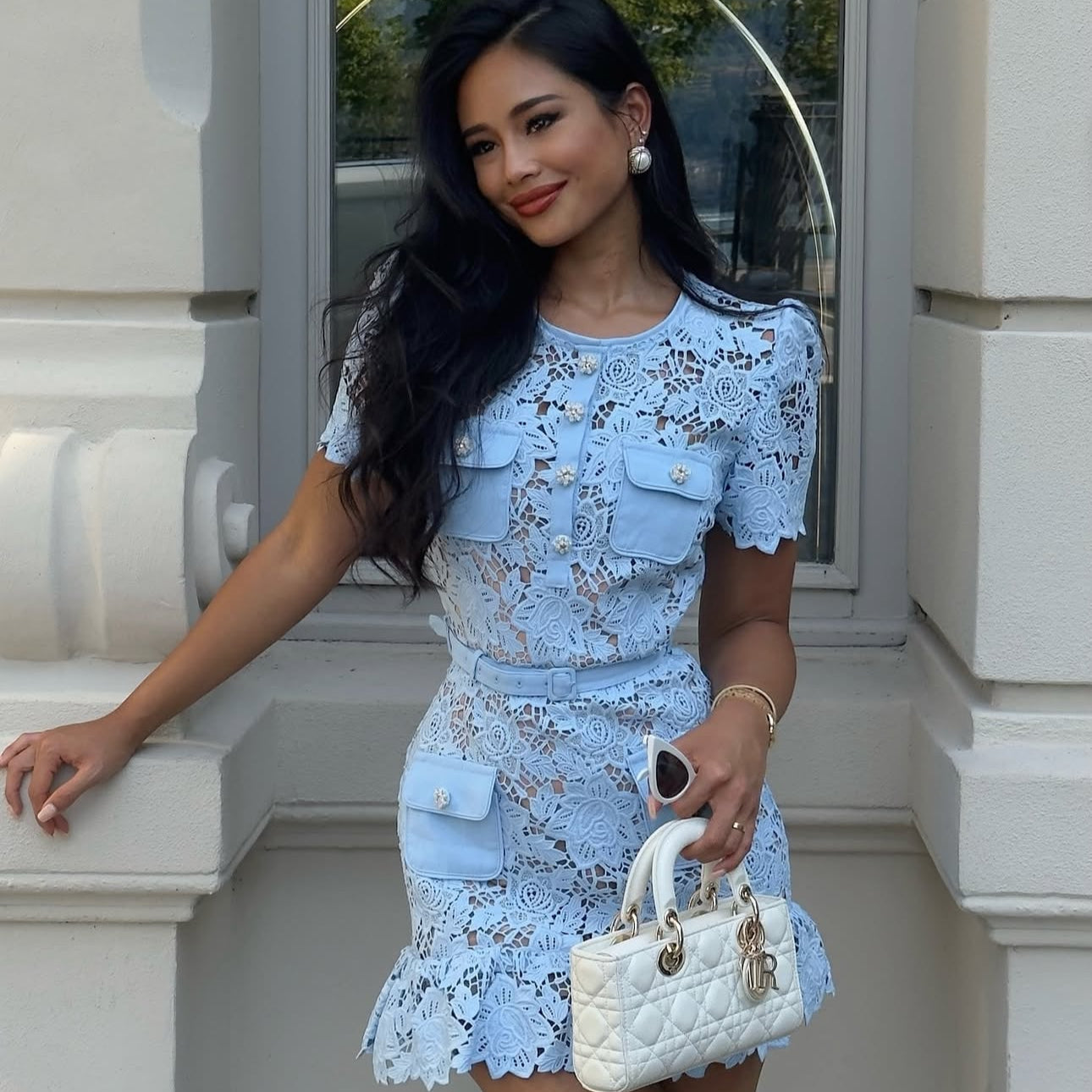Brianna - Lace Mini Dress