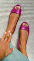 Adelina – Comfortable Golden Sandals — view 5