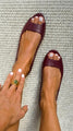 Adelina – Comfortable Golden Sandals — view 8