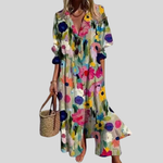 Zariah | Elegant Boho-Style Maxi Dress — view 8