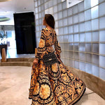 Faye - Boho Printed Dress — view 5