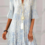 Liane - Elegant Boho Dress — view 2