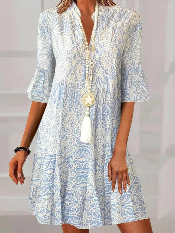 Liane - Elegant Boho Dress — view 2