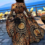 Faye - Boho Printed Dress — view 6