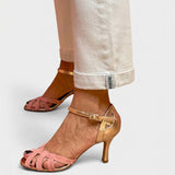 Pink – Orthopaedic Heeled Sandals — view 8