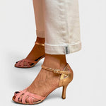 Pink – Orthopaedic Heeled Sandals — view 10