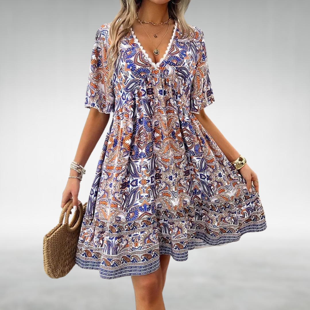 Quinley - Boho Swing Dress — view 2