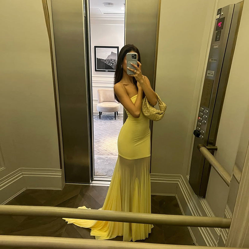 Calliope - Slim Bustier Maxi Dress — view 4