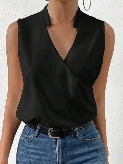 Salete - Soft Top with V-Neck — view 6